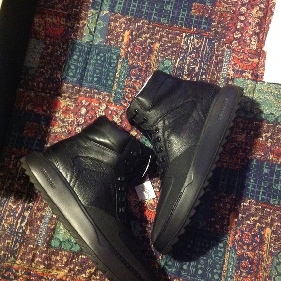 Cole Haan Men's GrandPro Crossover Black Leather WR Sneakerboots - 11.5M - NIB - Picture 2 of 12